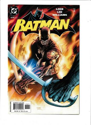 Batman 616 Nm - 9.  2 Dc Comics Hush Storyline,  Ra 