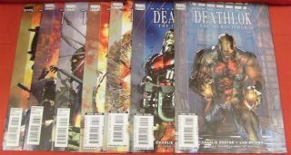 Deathlok Demolisher 1 - 7 Marvel Knights Comic Set Complete Huston Medina 2010 Nm