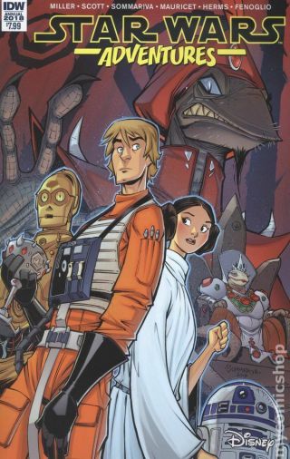 Star Wars Adventures Annual 2018 Vf Stock Image