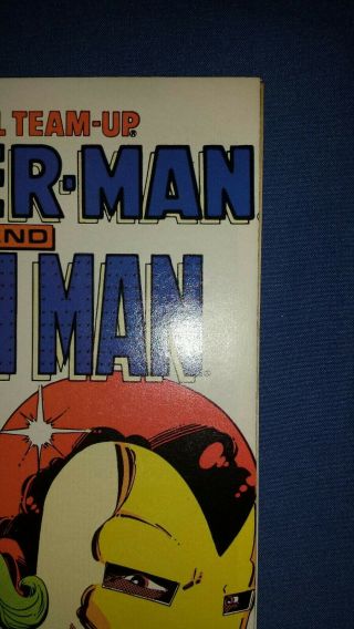 Marvel Team - Up 145 featuring Spider - man,  Iron Man (September 1984 Marvel) 3