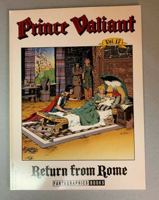 1992 Prince Valiant • Vol 17 Return From Rome • Hal Foster • 1st Print