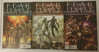 Marvel Comics Fear Itself Uncanny X - Force Series