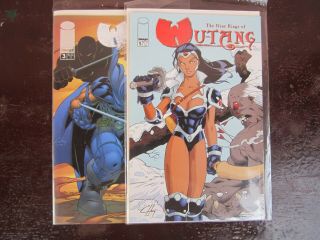 2 Image Comics " The Nine Rings Of Wu - Tang " Issue 3 And 5 Comic Books