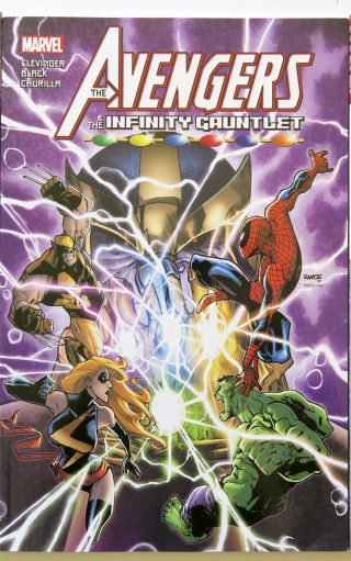 Avengers & The Infinity Gauntlet Marvel Graphic Novel Comic Book