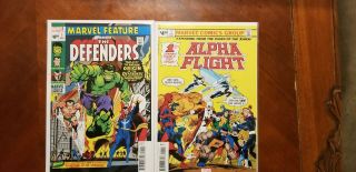 The Defenders 1 & Alpha Flight 1 Facsimile Editions