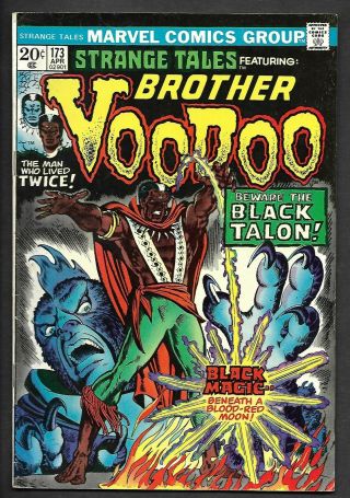 1974 Bronze Age Marvel Comics Strange Tales 173 Featuring Brother Voodoo