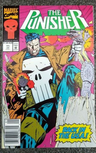 The Punisher 71 Marvel Comics Australian Price Variant
