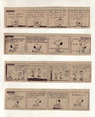Peanuts By Charles Schulz - 27 Daily Comic Strips - Complete May 1974