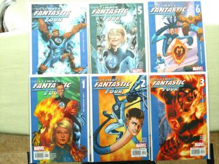 Ultimate Fantastic Four 1,  2,  3,  4,  5,  6 (complete " The Fantastic " Story)