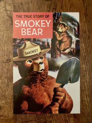 The True Story Of Smokey The Bear 1 (1969) Vf; Usda Ad Council Comic