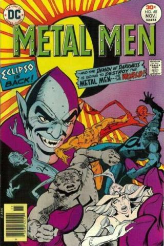 Metal Men (1963 Series) 48 In Fine, .  Dc Comics [ U2]