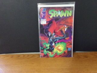 Image Comics Presents " Spawn 1,  1st.  Appearance Of Spawn Vf/nm