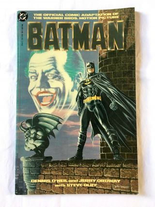 Batman: The Official Comic Adaptation Of The Motion Picture Tpb (dc,  June 1989)