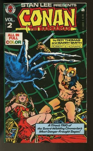 Stan Lee Presents Conan The Barbarian 2 Pocket Book Fn,  6.  5 1978 Marvel Comics