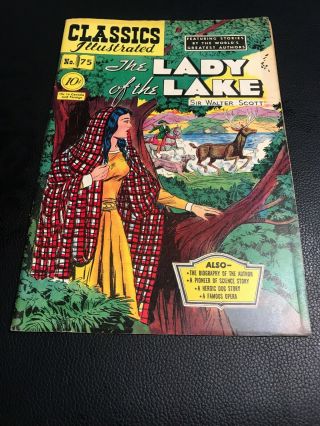 Classics Illustrated The Lady Of The Lake