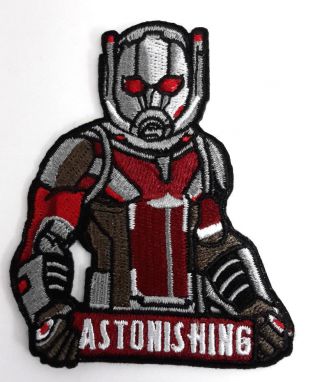 Astonishing Ant - Man Marvel 3.  5 " Embroidered Patch - Mailed From Usa (mcpa - 33)