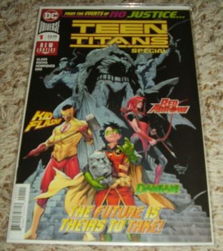 Teen Titan Special 1 1st Print Nm No Justice Lobo 