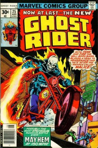 Ghost Rider (1973 Series) 25 In Fine, .  Marvel Comics [ Tw]