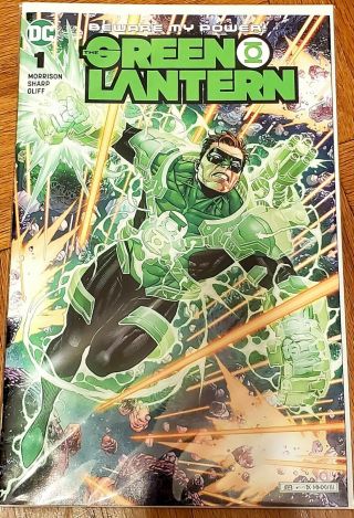 Green Lantern 1 Jim Cheung Epic Comics Exclusive Variant Dc 2018 Grant Morrison