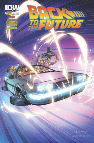 Back to the Future 2 1st Print All 3 Covers Variants Gale IDW Comic Book NM wh 2