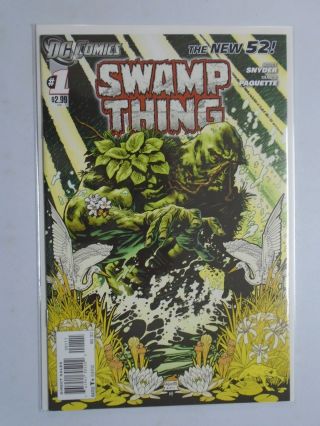 Dc Swamp Thing 1 8.  0 Vf (2011)