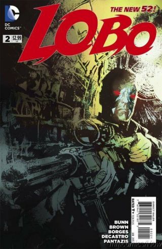 Lobo 2 Variant Edition Dc Comics 52 2014