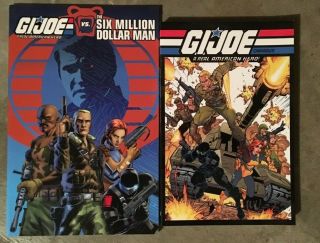 Gi Joe: A Real American Hero Omnibus Vol 1,  Gi Joe Vs The Six Million Dollar Man