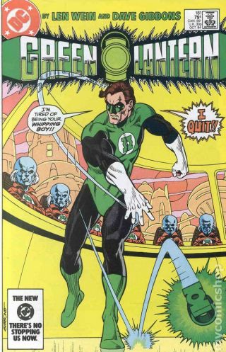 Green Lantern (1st Series Dc) 181 1984 Vf Stock Image