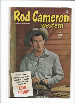 Rod Cameron Western 11 [1951 Gd,  ] Photo Cover