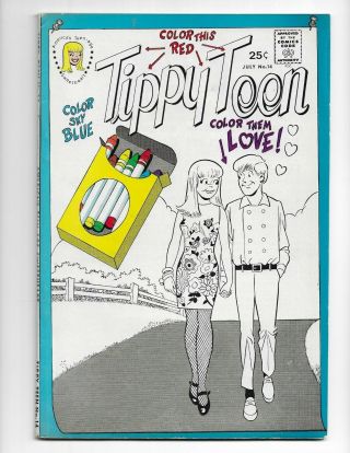 Tippy Teen 14 July 1967 Tower Comics Doug Crane America 