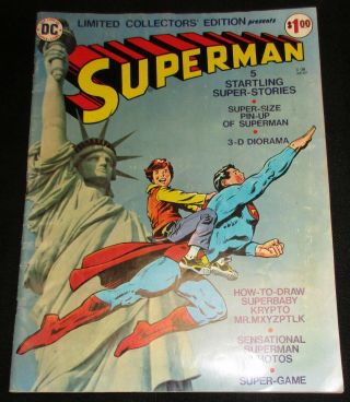 Superman Limited Collectors Treasury Edition C - 38 (dc,  1975) Vg