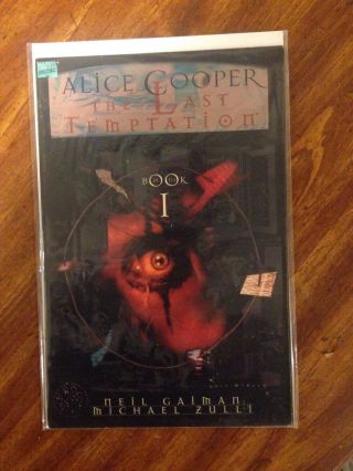 The Last Temptation 1 - 3 (may 1994,  Marvel) Alice Cooper Neil Gaiman Sandman