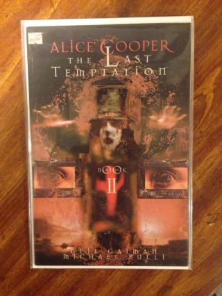 The Last Temptation 1 - 3 (May 1994,  Marvel) Alice Cooper Neil Gaiman Sandman 2