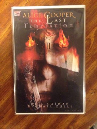 The Last Temptation 1 - 3 (May 1994,  Marvel) Alice Cooper Neil Gaiman Sandman 3