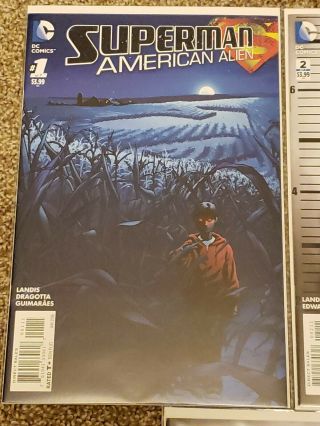 Superman American Alien,  1 - 8 Full Run.  High Grades.  1st Editions.  Landis. 2