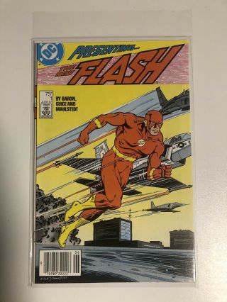 Flash 1 1987 Copper Age Dc Comics Wally West