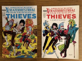 set of 13 ARISTOCRATIC TIME TRAVELING X - THIEVES & 3 ARAMIS 1986 - 1988 4
