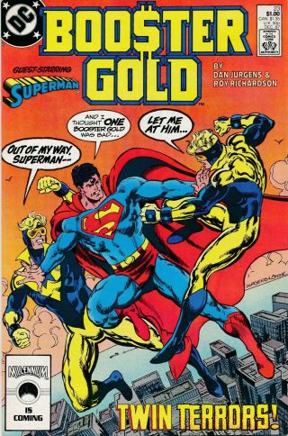Booster Gold (dc,  1986 Series) 23 Vf