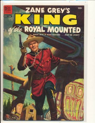 Zane Grey’s King Of The Royal Mounted 19 Vg/fine Cond.