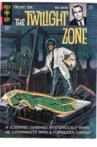 The Twilight Zone 20 Gold Key 1967 Rod Serling Joe Orlando Scifi Horror - No Res