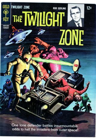 The Twilight Zone 14 (gold Key 1966) - Rod Sterling - Silver Age -