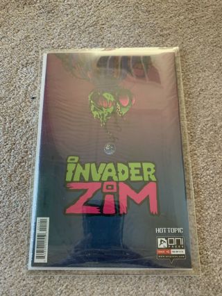 Invader Zim 1 Oni Press Comics Hot Topic Exclusive Cover Jhonen Vasquez