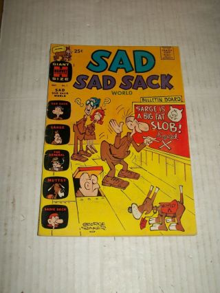 Harvey Sad Sack World 1 October 1964