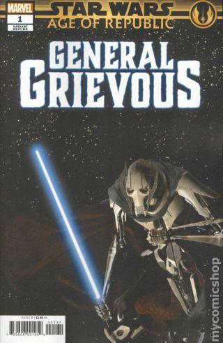 Star Wars Age Of Republic General Grievous (marvel) 1e 2019 Movie 1:10 Nm
