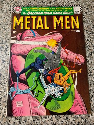 Metal Men (1st Series) 24 1967 Vg/fn 5.  0
