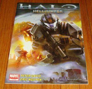 Marvel Halo Helljumper 1 1st Print Peter David Video Game Series
