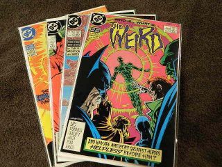 1988 Dc Comics The Weird 1 - 4 Complete Limited Series Set - Starlin / Wrightson