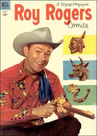 Roy Rogers Comics ( (and Trigger,  92 On) 63 1953 Gd/vg 3.  0 Stock Image