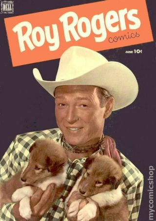Roy Rogers Comics ( (and Trigger,  92 On) 54 1952 Gd/vg 3.  0 Stock Image