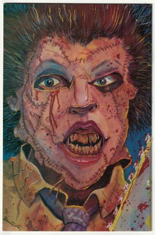 Leatherface 1 Northstar 1991 Texas Chainsaw Massacre Dave Dorman Cover F,  /VF 2